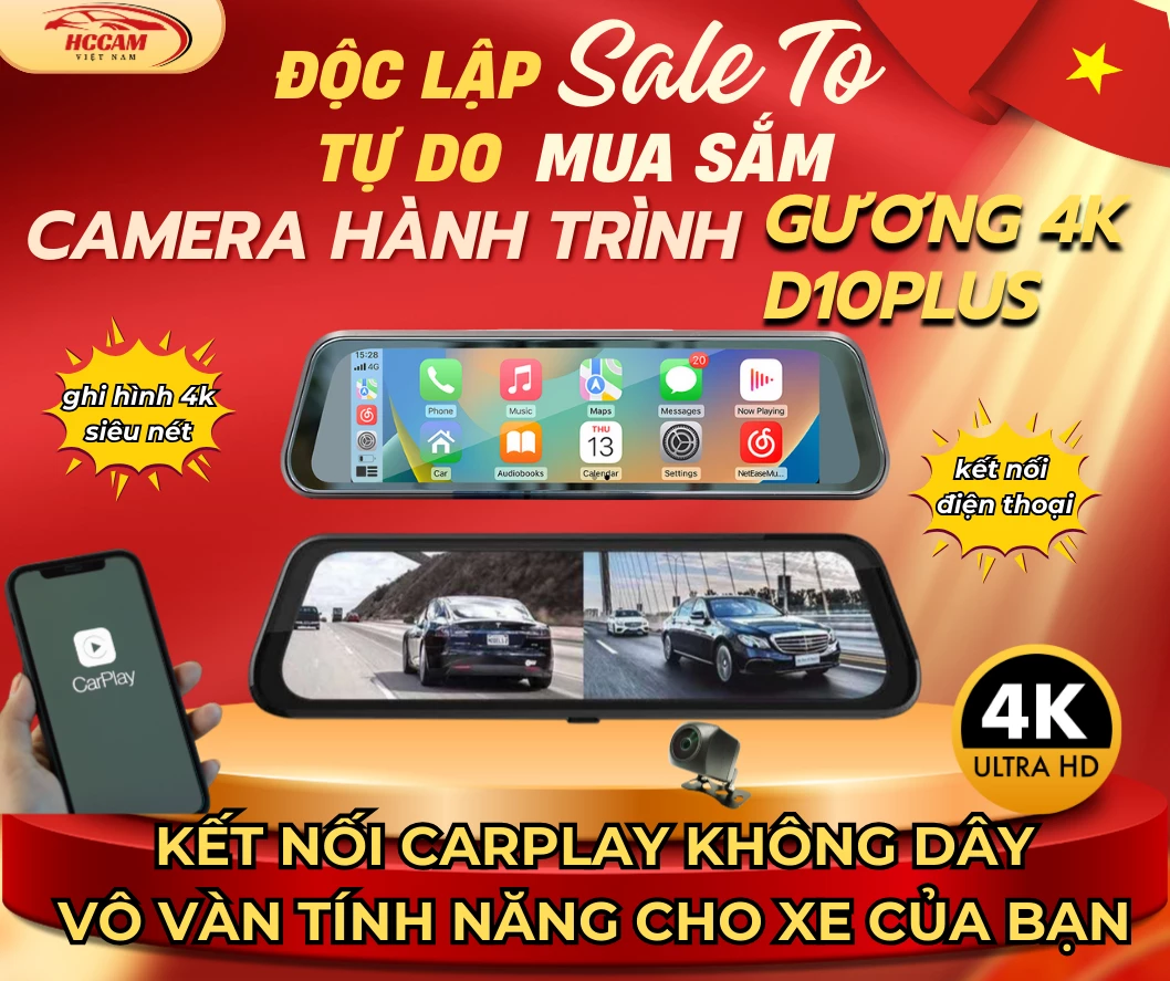 Camera hành trình Carplay 
