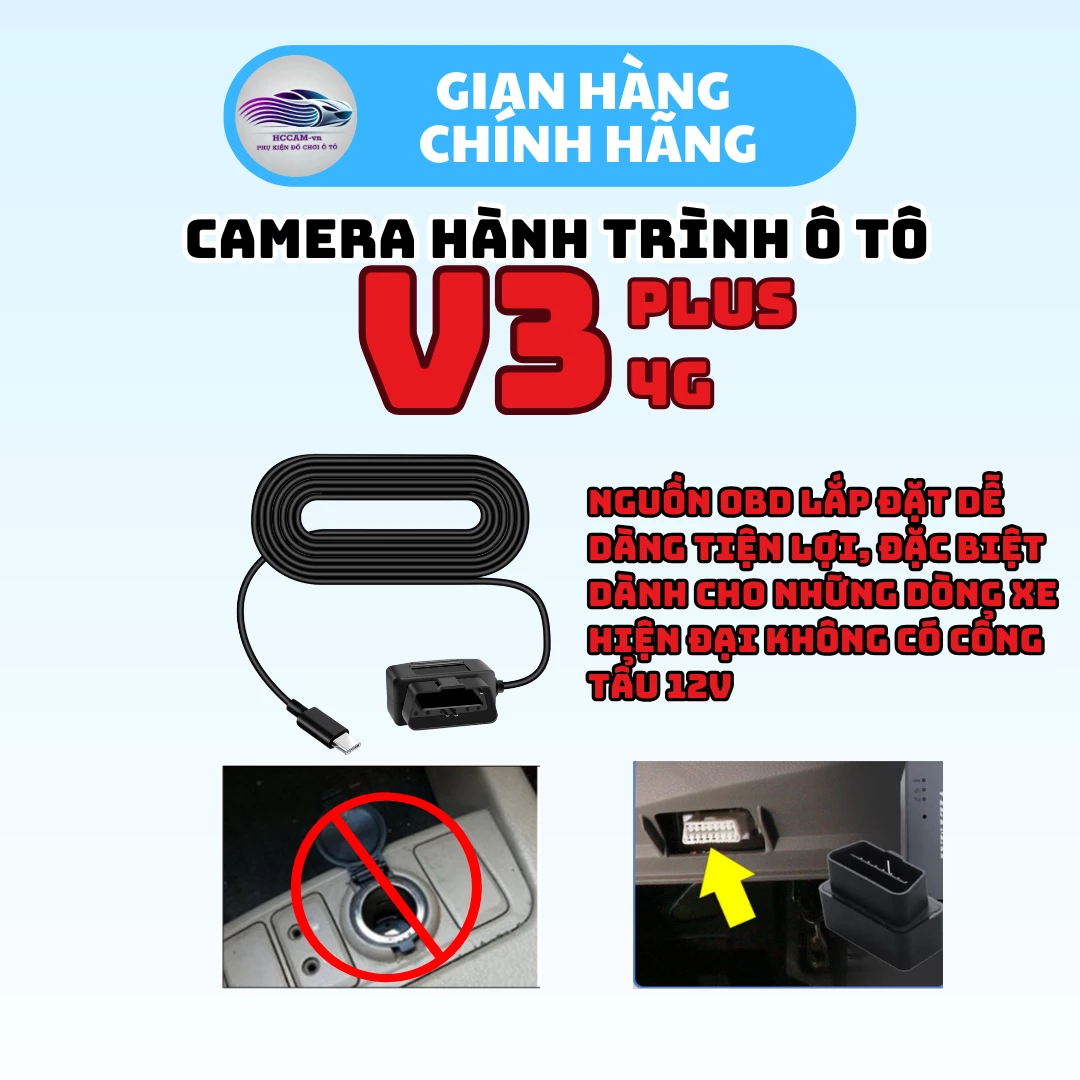 Camera hành trình V3 Plus 4G  – Quản lý xe liên tục, xem trực tiếp từ xa, ghi đè vòng lặp thông minh, độ phân giải FullHD sắc nét... 2